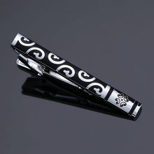 Load image into Gallery viewer, DY new high-quality enamel men's wedding tie clip high-end brand luxury design exquisite pattern crystal tie clip Free Delivery
